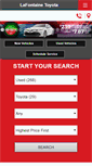 Mobile Screenshot of lafontainetoyota.com